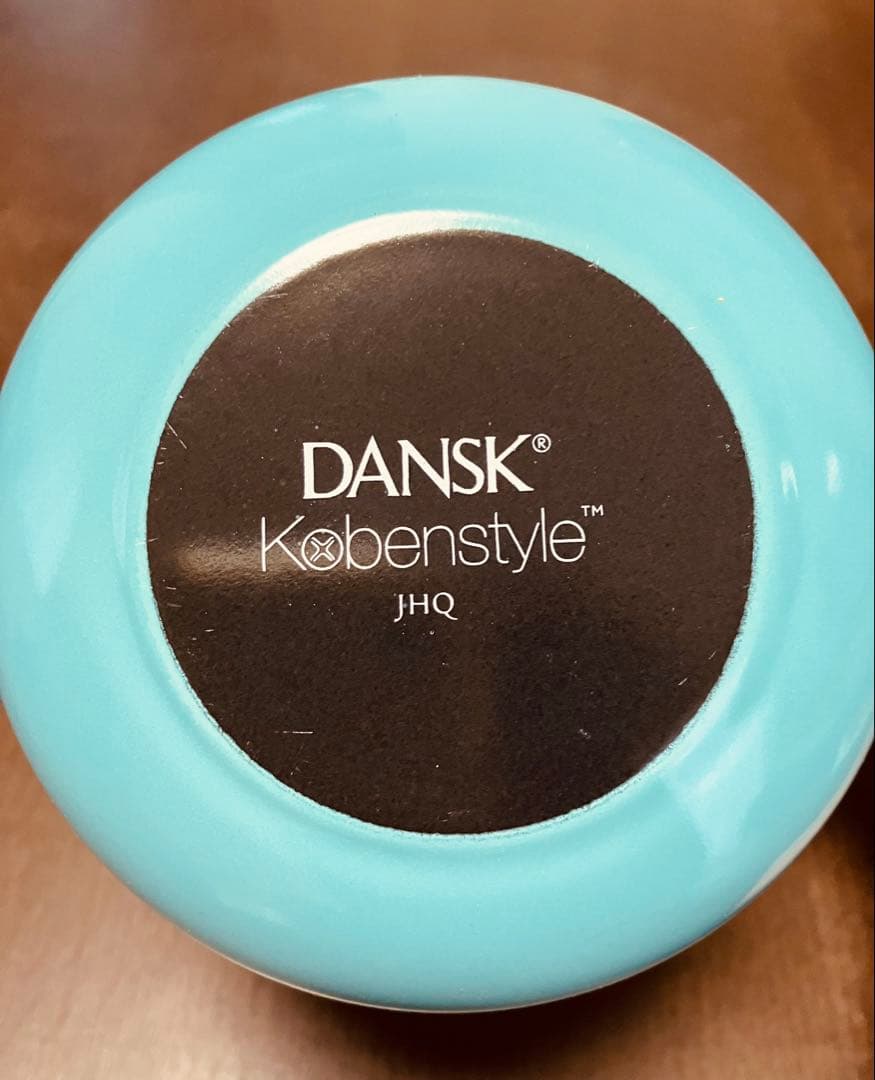 【訳あり未使用品】 希少 Dansk 廃盤 ターコイズ　バターウォーマー 片手鍋