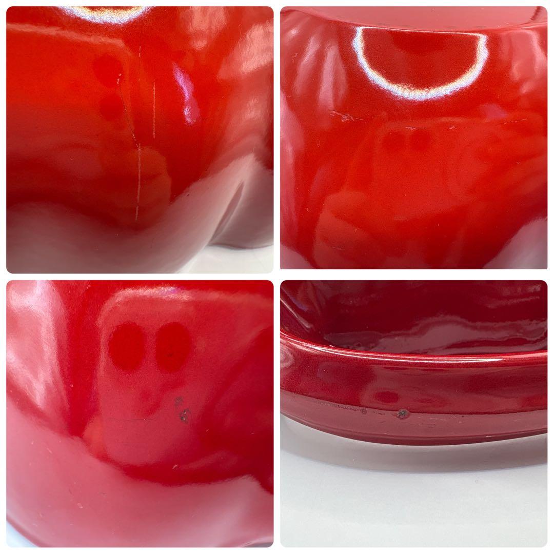 【最終お値下げ】STAUBトマトココットチェリー 25cm ホーロー鍋 IH対応