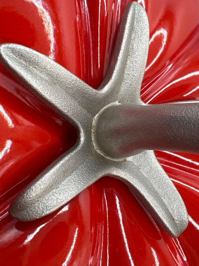 【最終お値下げ】STAUBトマトココットチェリー 25cm ホーロー鍋 IH対応