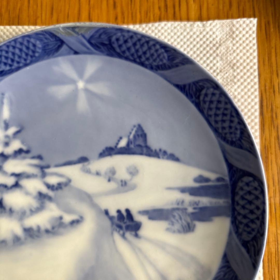 ロイヤルコペンハーゲン1915年　 「デンマークの冬景色」