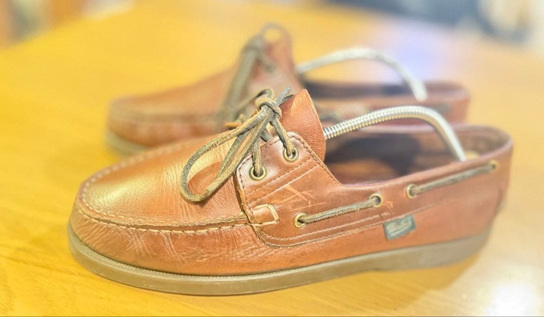 パラブーツ paraboots モカシン