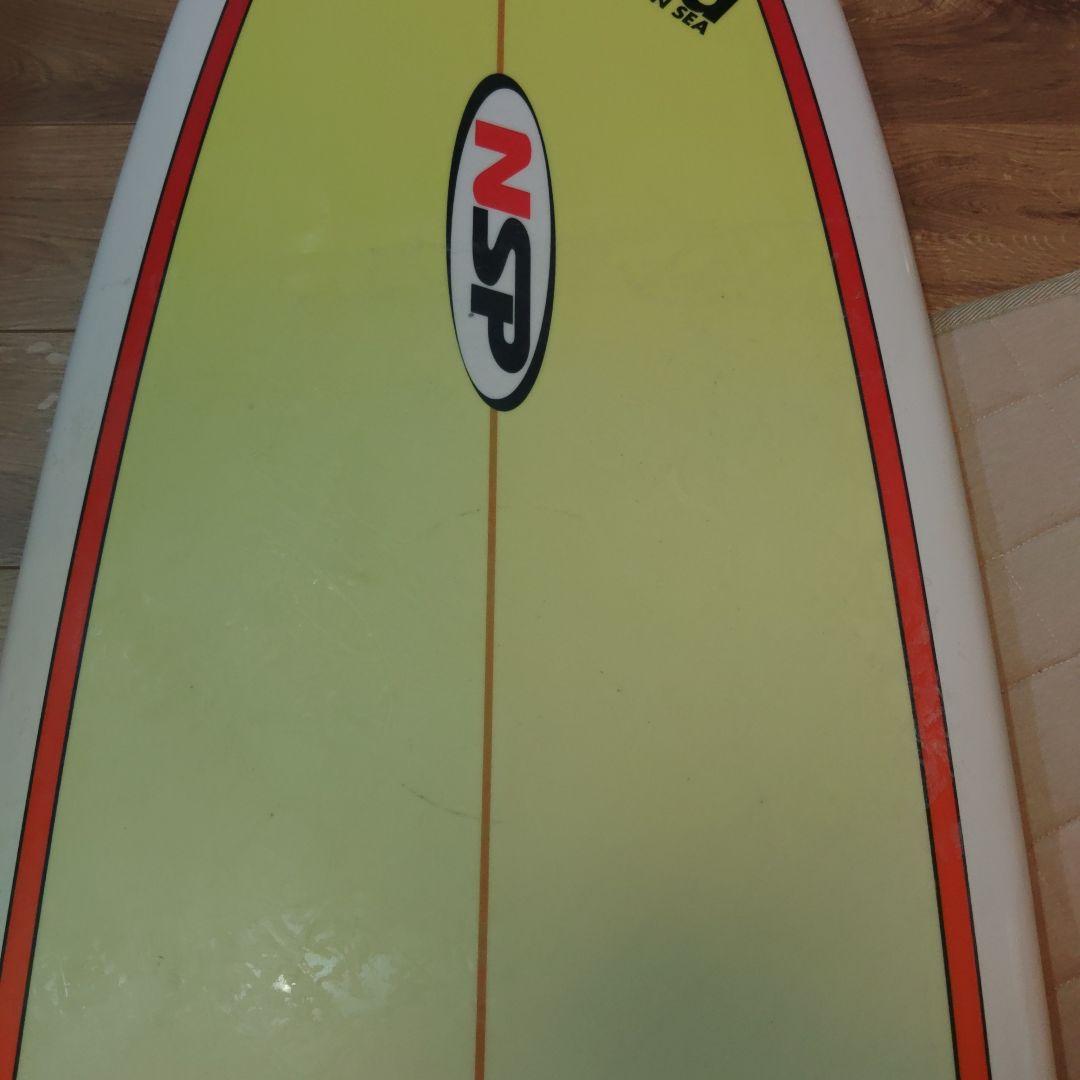 NSP ファンボード7.2 ホワイト/オレンジ