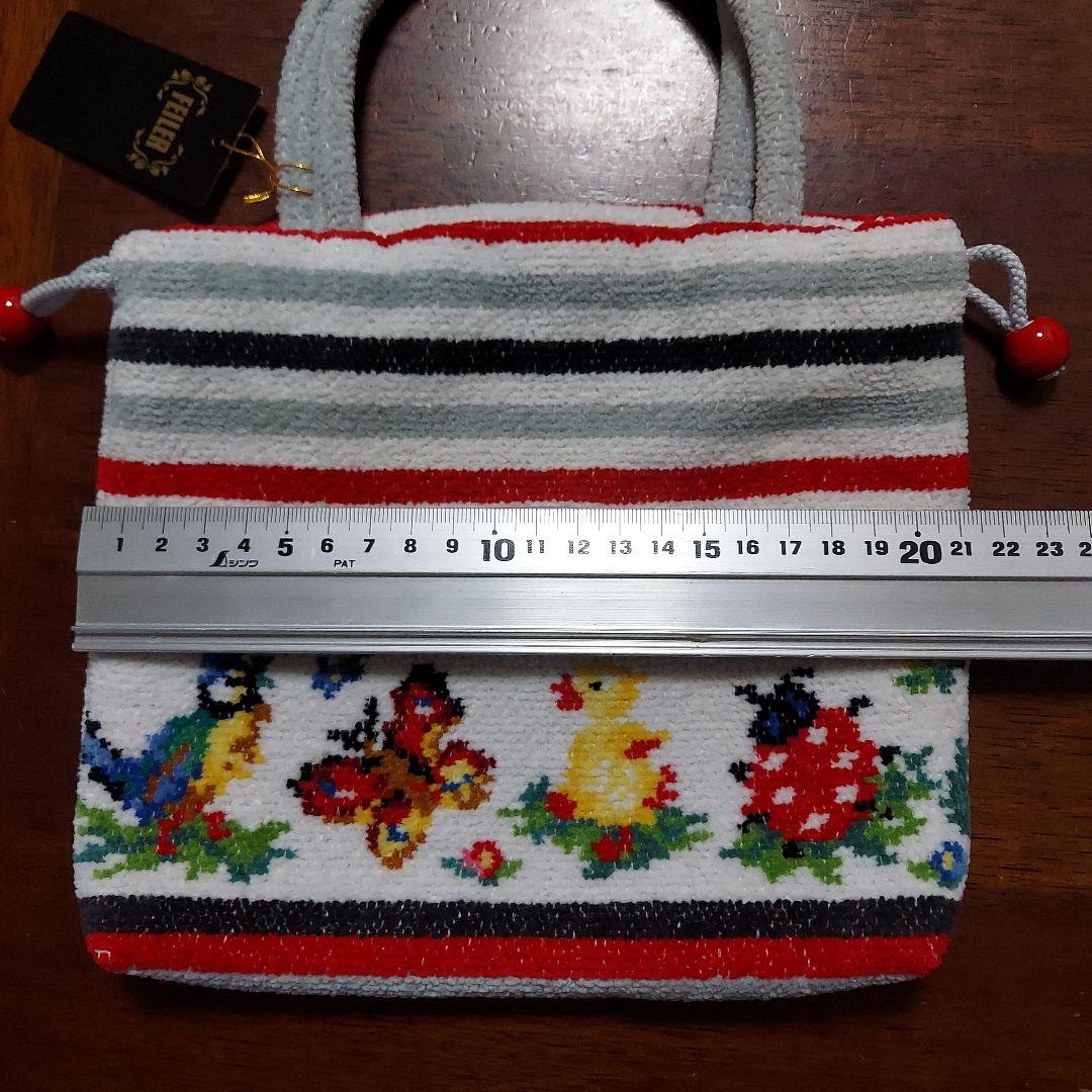 FEILER ×JALコラボ ハイジ巾着バッグ