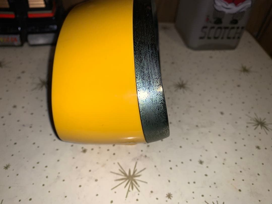 昭和レトロ　動作品　シチズン CITIZEN ゼンマイ式　置時計　スペースエイジ