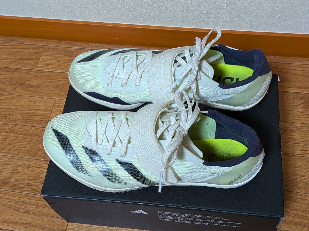 adidas 　走高跳用　アディゼロHJ 27cm＋STEPシューズケース
