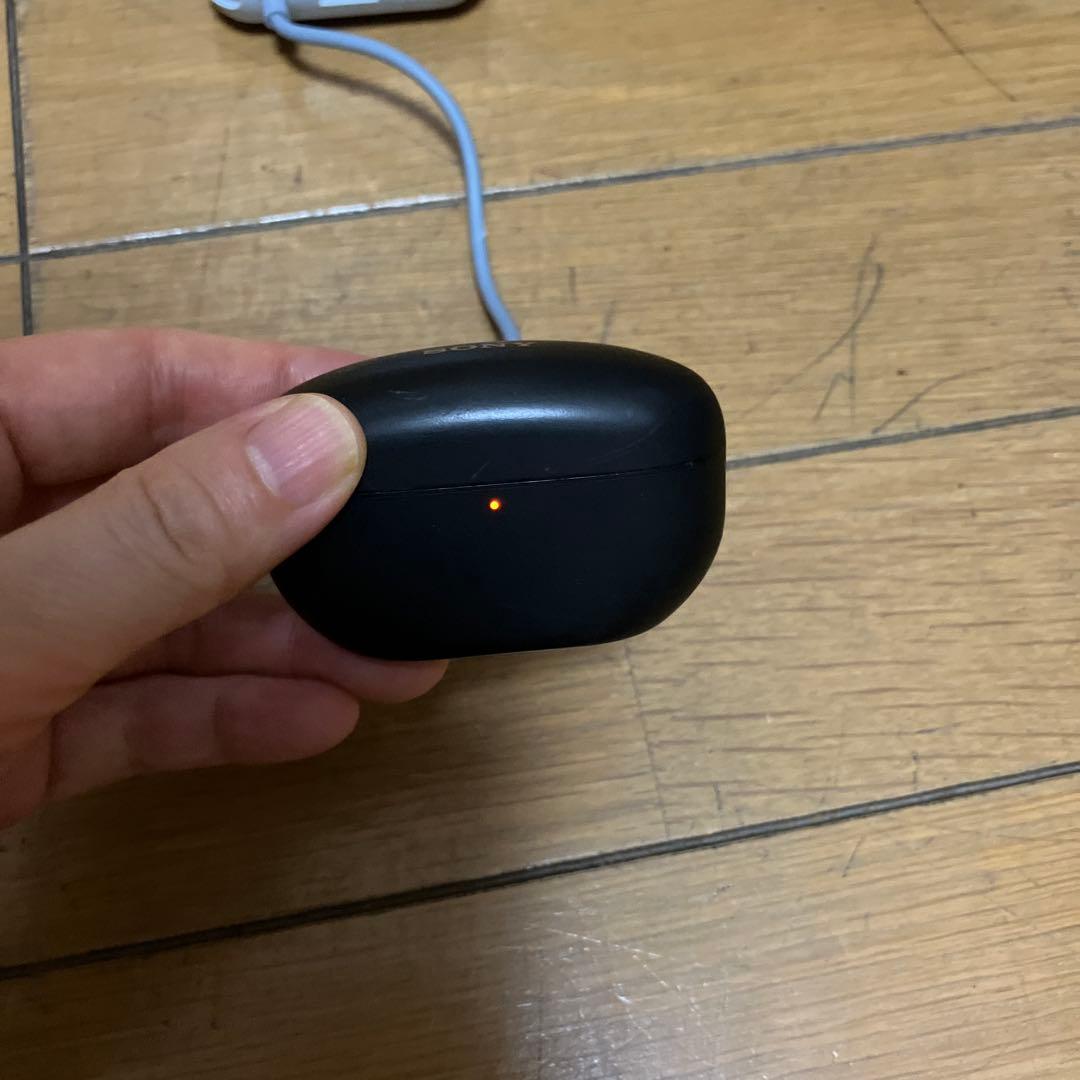 SONYワイヤレスイヤホン ブラック SONY 5V 330mAh充電ケースのみ