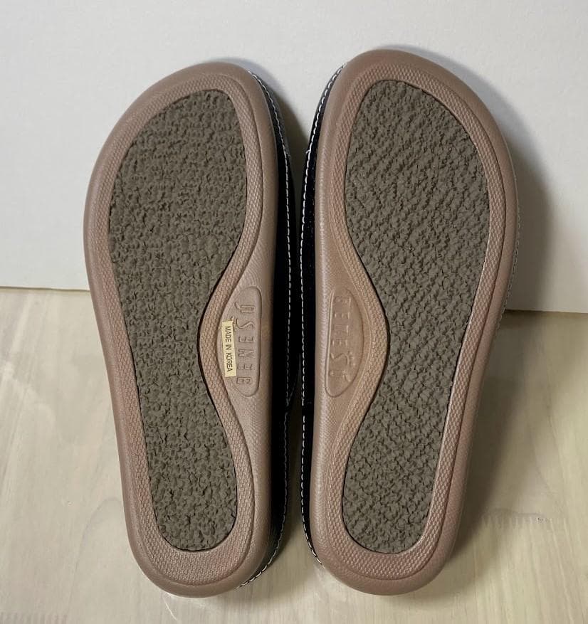 専用出品　新品 24㎝ 009B ベネッシュ BENESU 外履きサンダル 黒