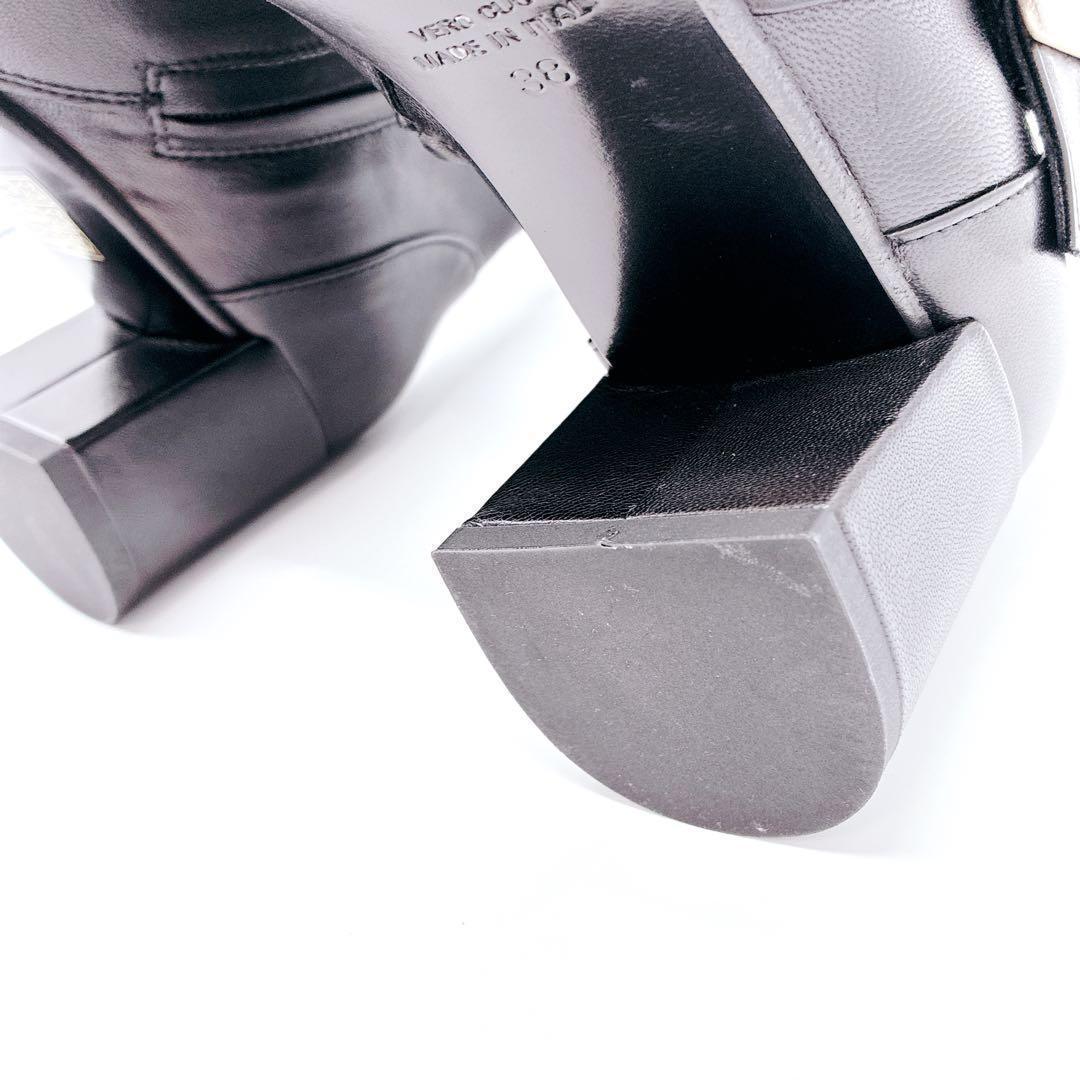 Fabio Rusconi ファビオルスコーニ ショートブーツ ブラック 24㎝