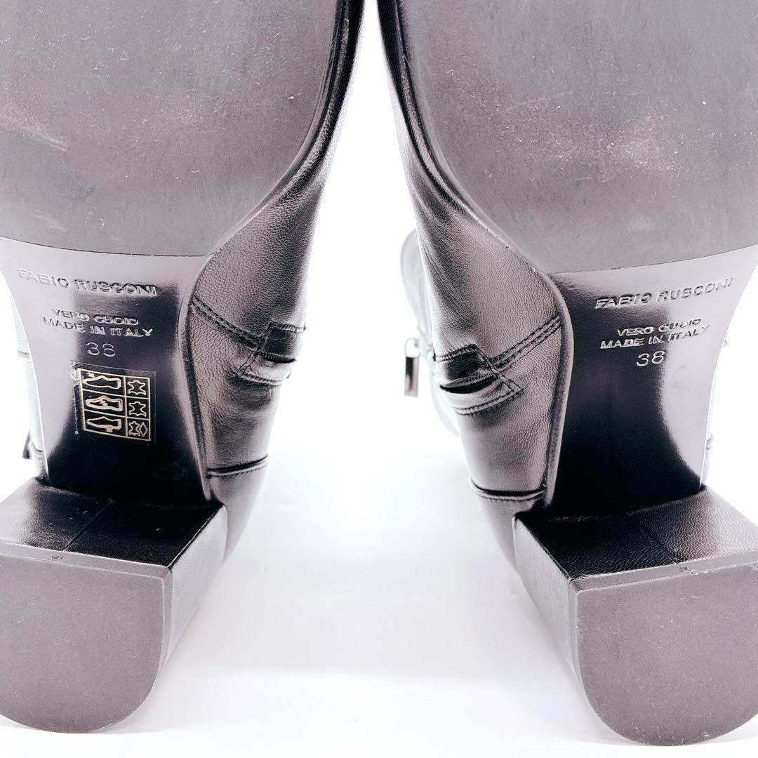 Fabio Rusconi ファビオルスコーニ ショートブーツ ブラック 24㎝