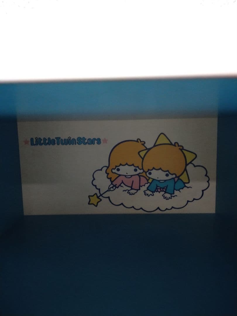 木製　くろがね　棚　キキララ　リトルツインスターズ　キューブボックス　飾り棚