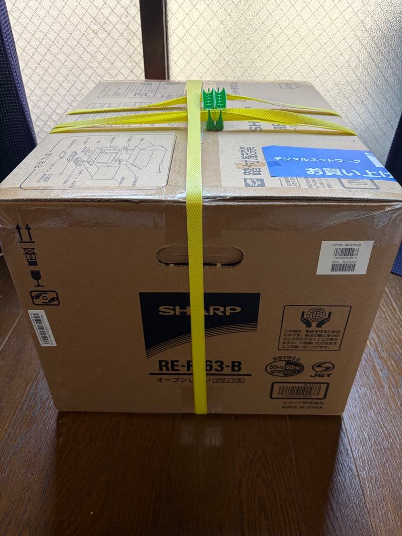 シャ－プ　RE-F163-B オ－ブンレンジ　ブラック系