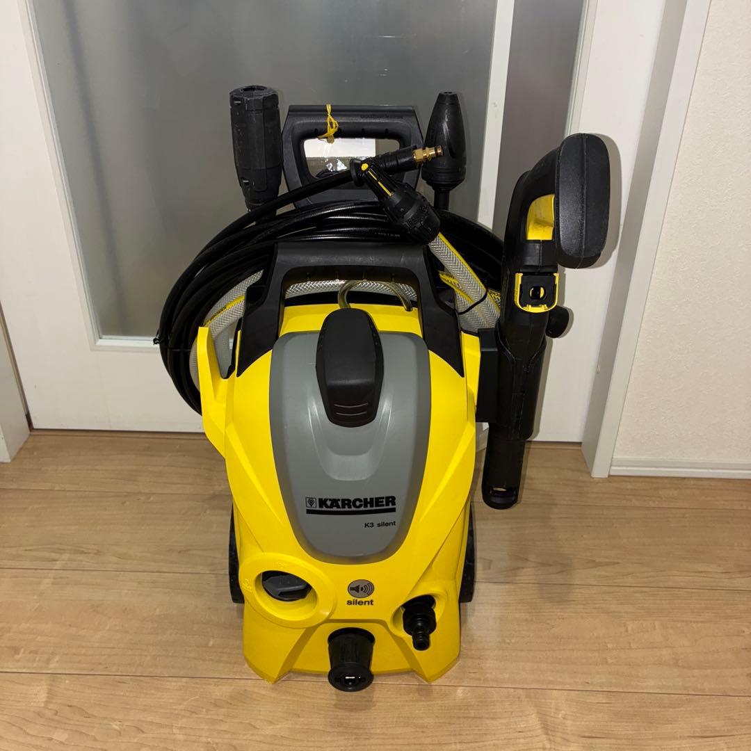 美品です！Karcher ケルヒャー高圧洗浄機 ｋ3サイレント（60Hz）