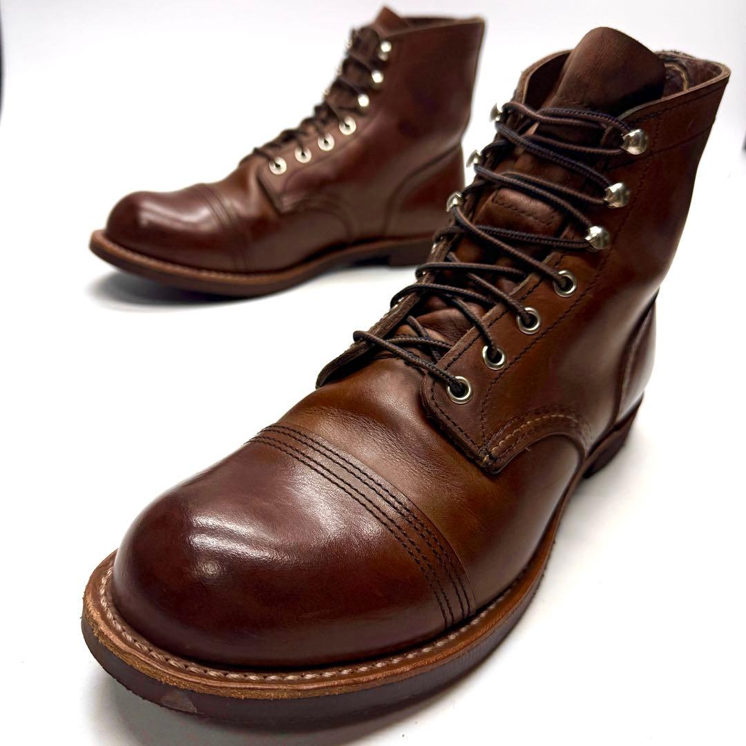 【極美品】RED WING IRON RANGER 8111 ワークブーツ 箱付