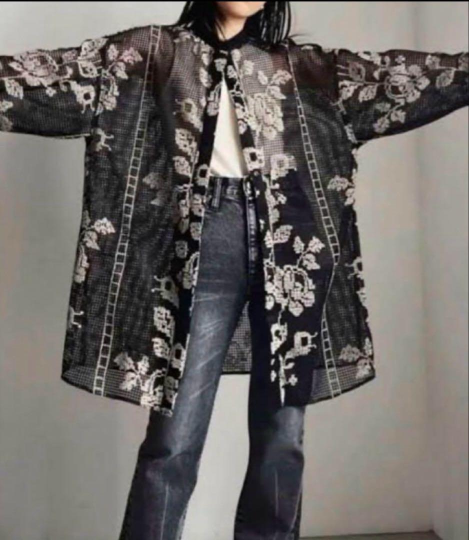 タグ付き！Ameri MEDI CROSS STITCH LIKE SHIRT