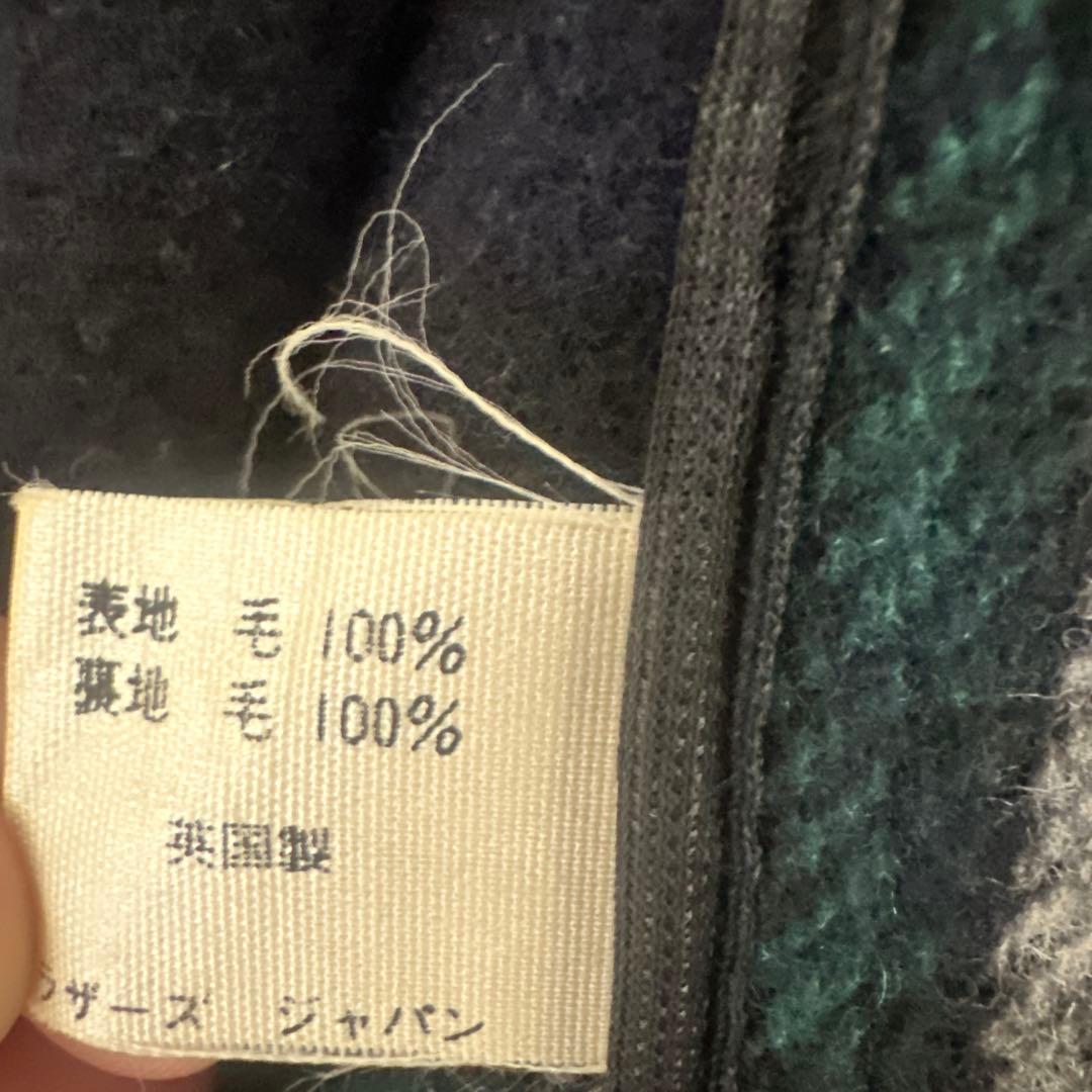 ブルックスブラザーズ ネイビー ダッフルコート フード付き