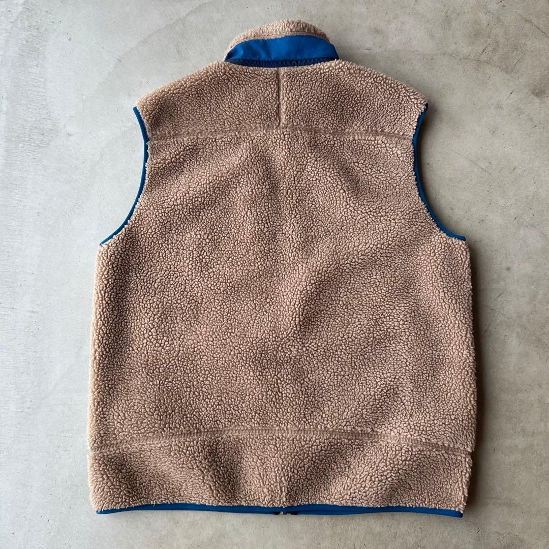 【patagonia】パタゴニア　XL　レトロX　フリースベスト　モジャブカーキ