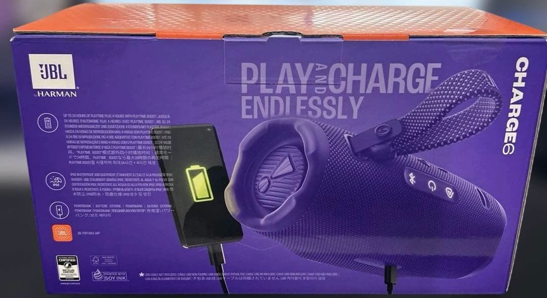 JBL CHARGE 6 ポータブルスピーカー