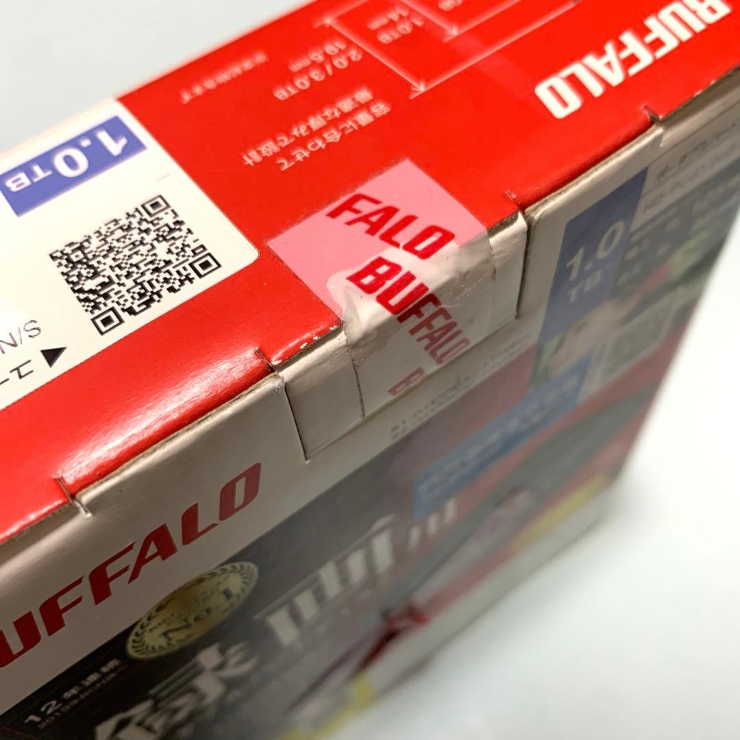 BUFFALO ポータブルハードディスク 1TB HD-PCG1.0U3-BBA