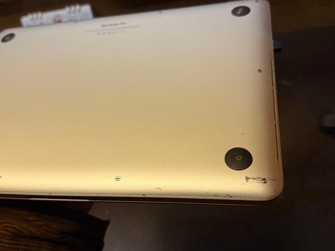 MacBook本体 Macbook Pro 13inch 128gb Early 2015