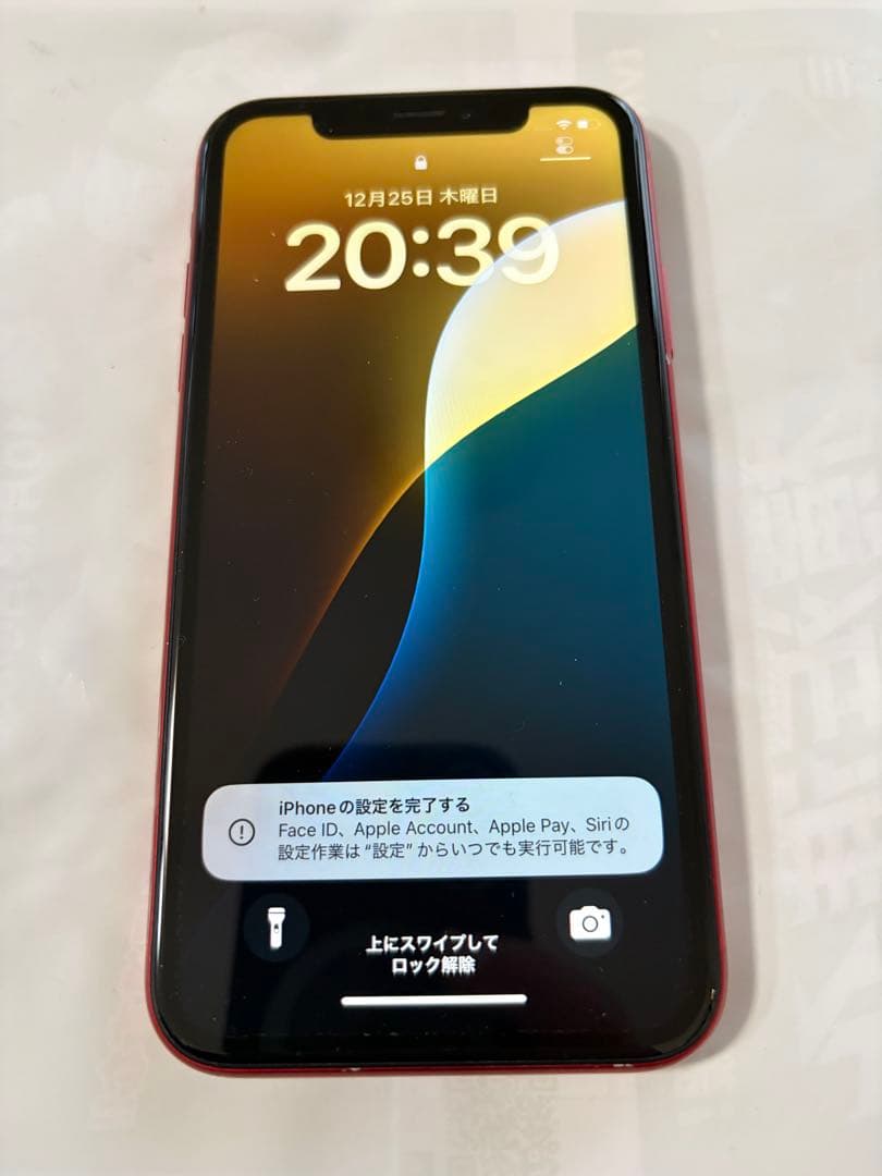 iPhonexr 128gbレッド期間限定値下げ14000円 即日発送！