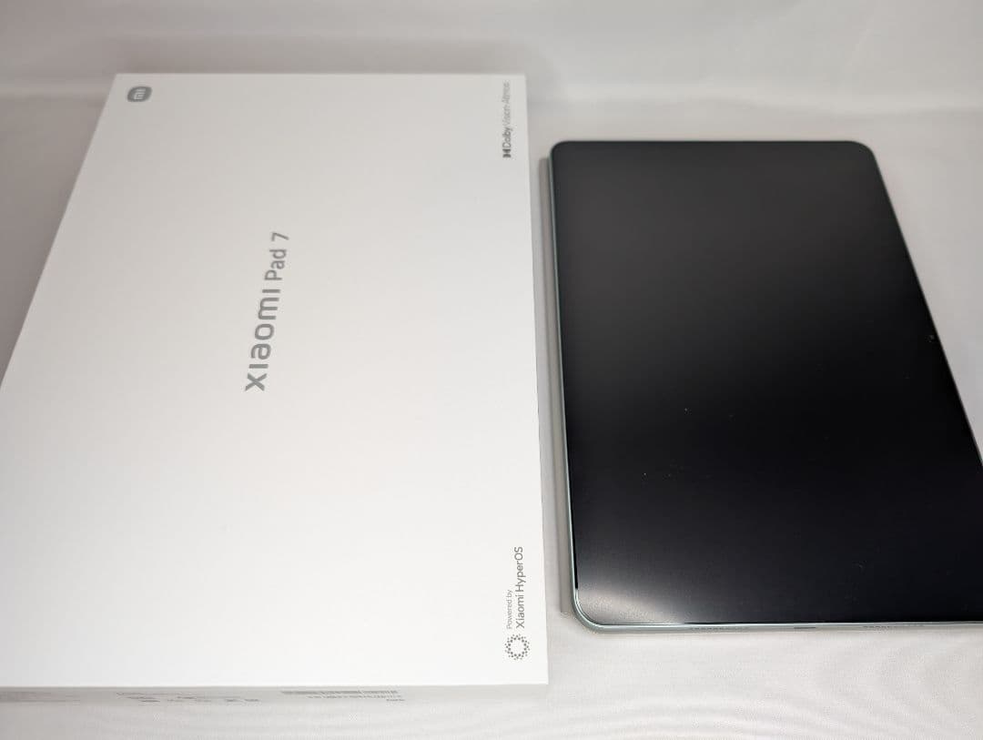 【本体+ペン+カバー+フィルム】Xiaomi Pad7 8G+128Gグリーン