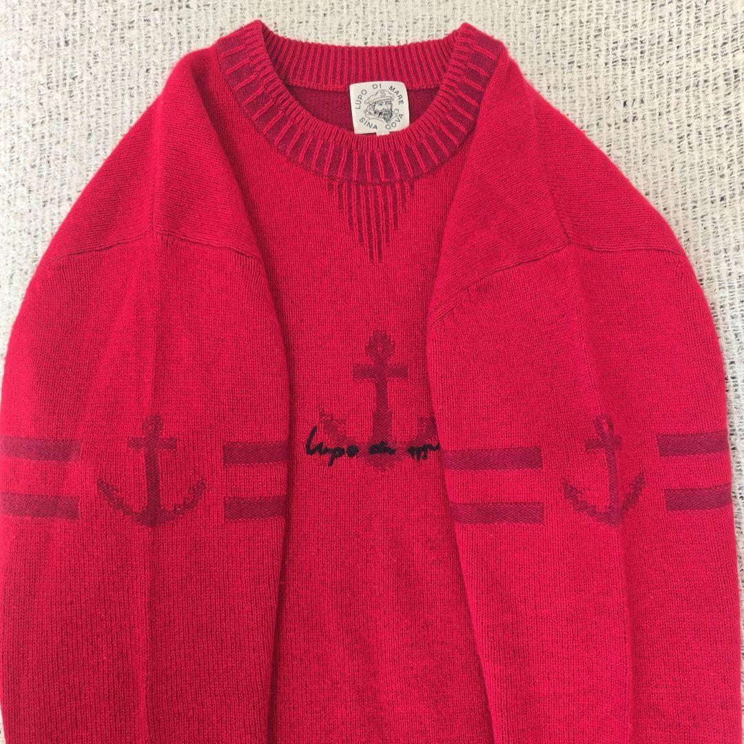 SINA COVA シナコバカシミヤ100% セーター サイズ L • レッド系