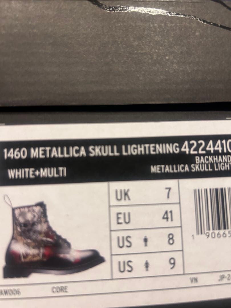 Dr.Martens×メタリカ 8ホールブーツ 1460 ドクターマーチン