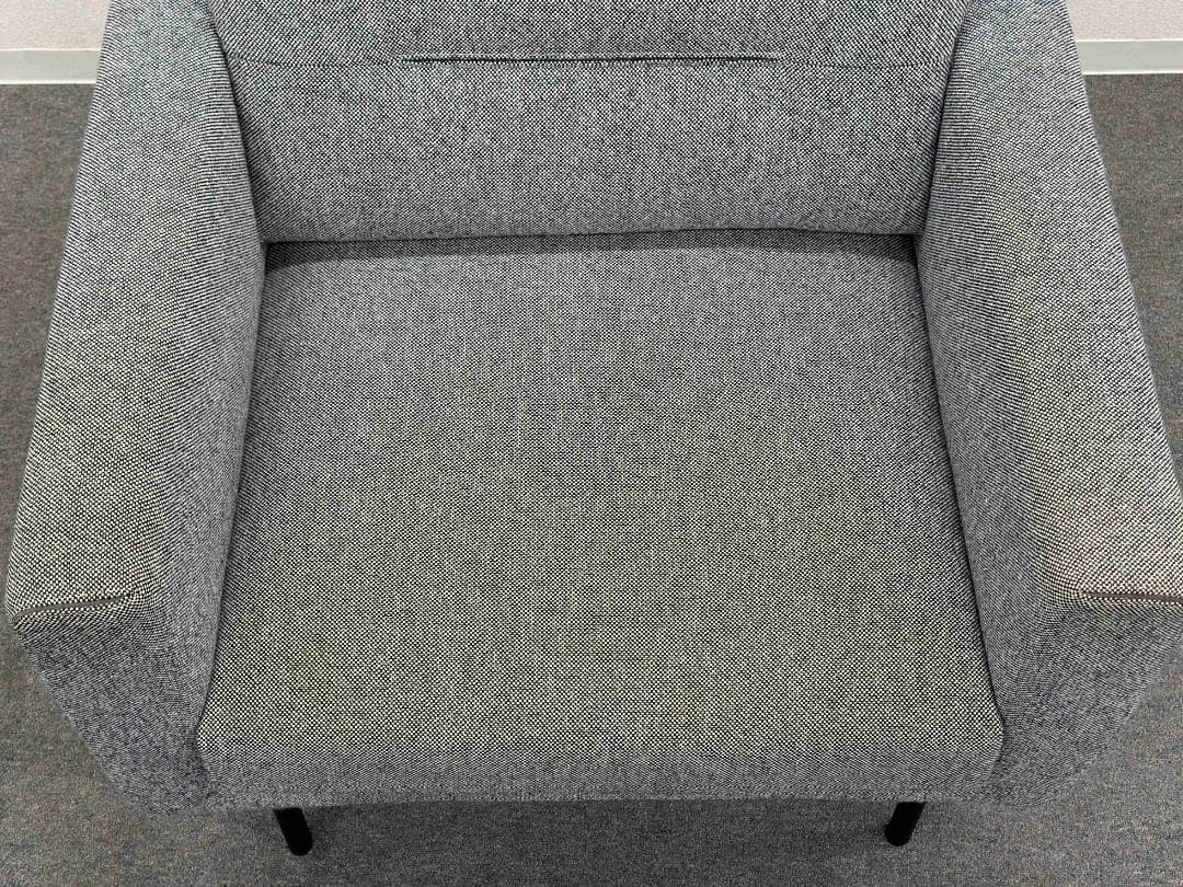 アンドリューワールド■エレメント　ラウンジ チェア　グレー　1Pソファ