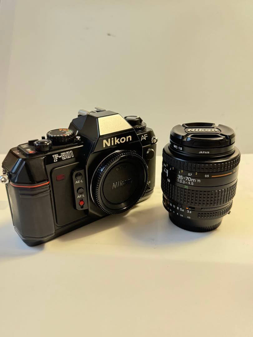 【フィルムカメラ】NIKON F-501 とAF NIKKOR
