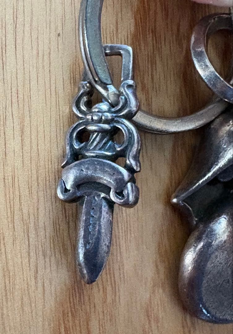 クロームハーツローリングストーンズリップタンネックレスキーホルダー