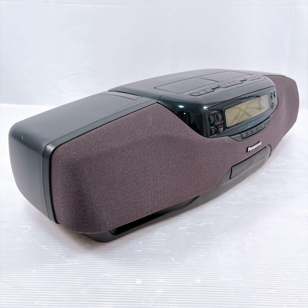 【美品】Panasonic パナソニック RX-DT901 CDダブルラジカセ