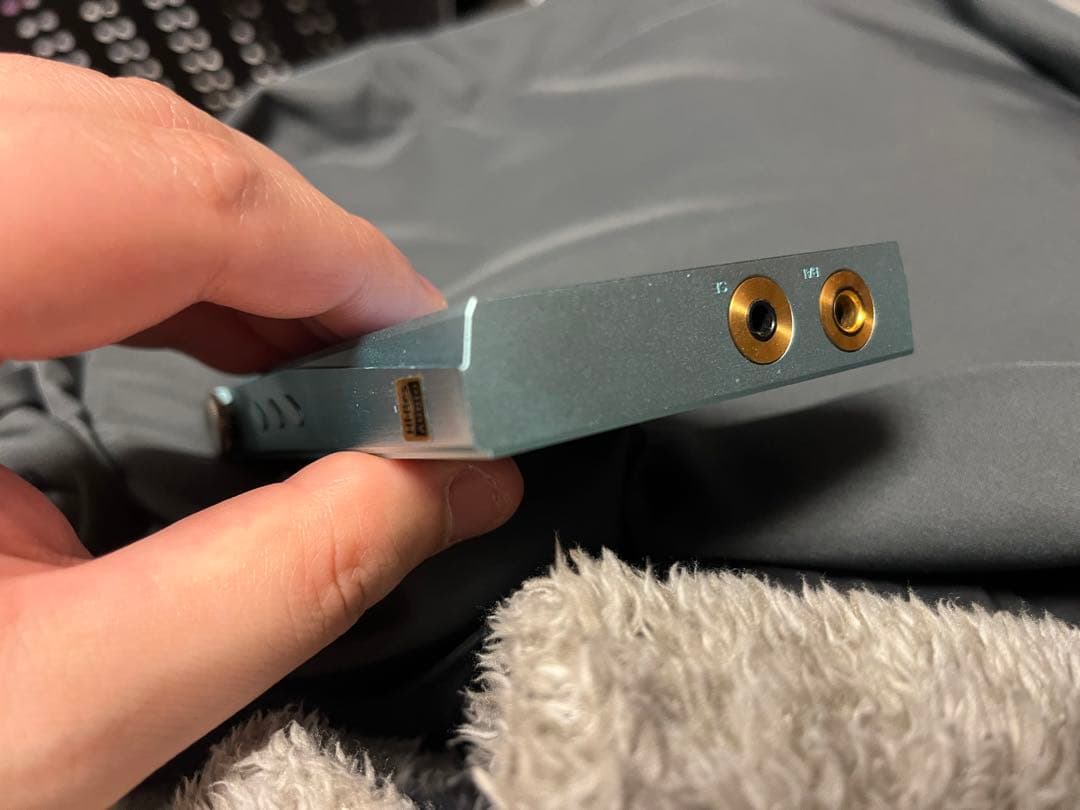 iBasso DX180 Blue(別売純正革ケース付)