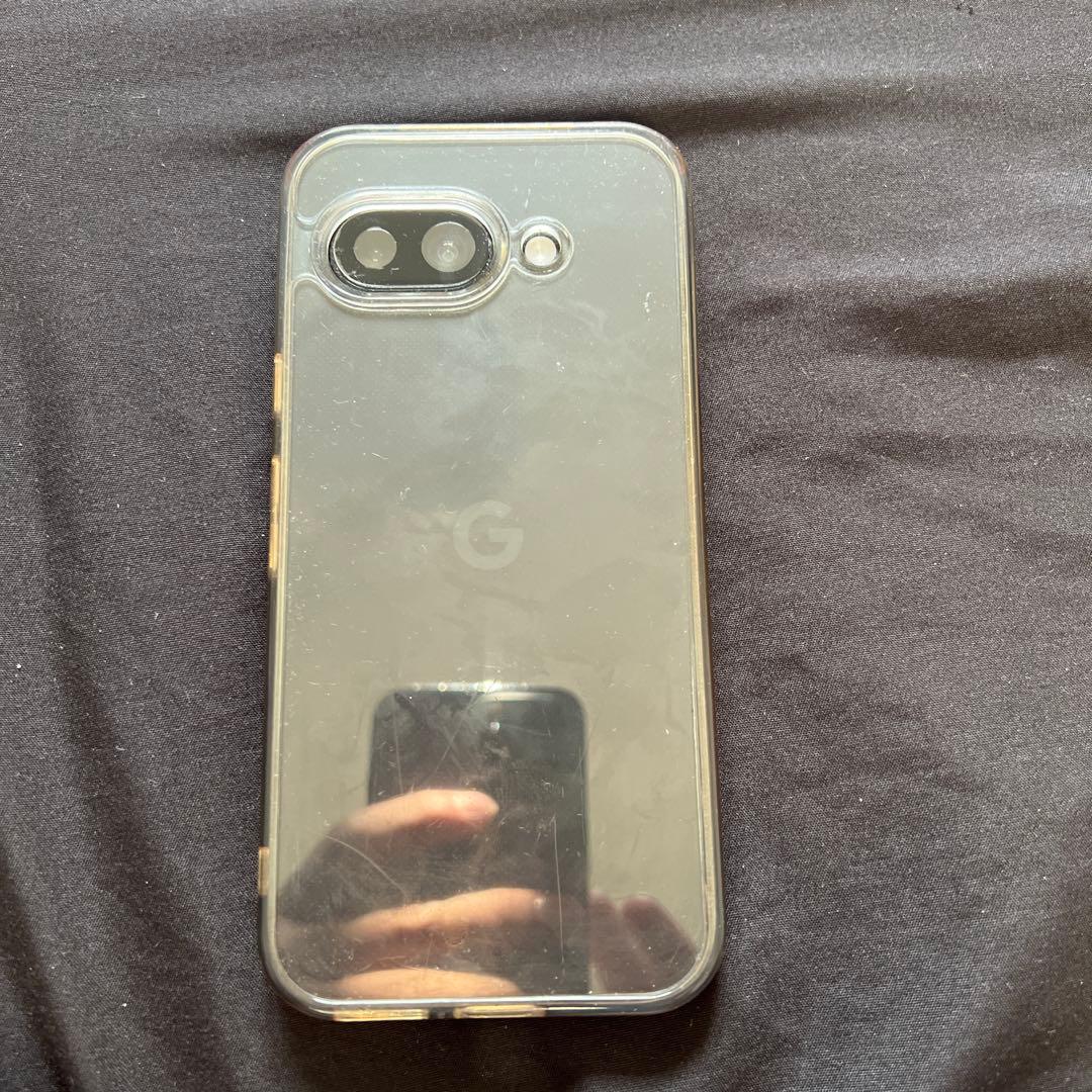 Google Pixel 9a 本体 透明ケース付き