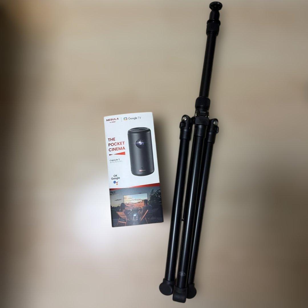 NEBULA Capsule 3 Google TV プロジェクターセット