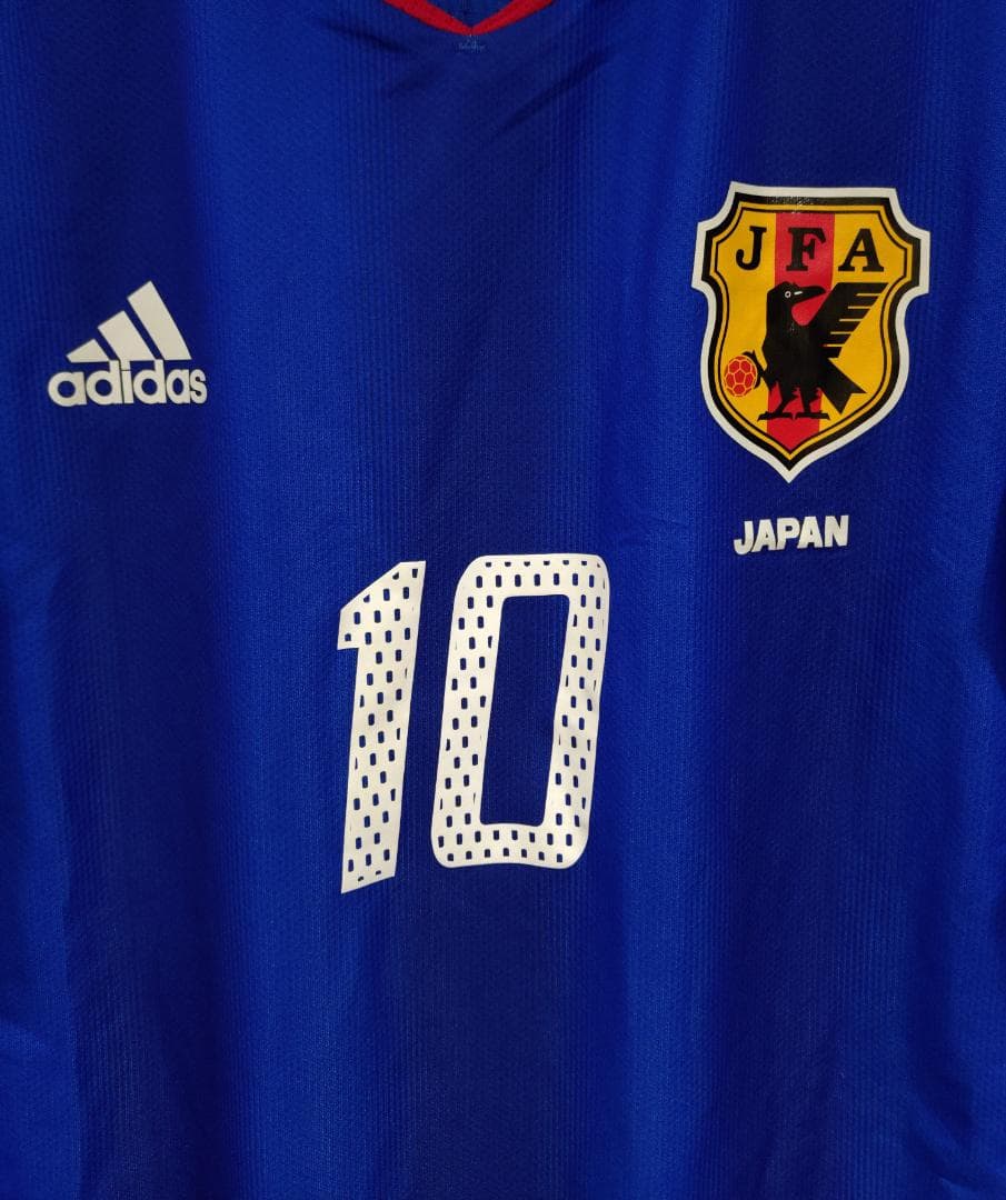 【ラムネ】中村俊輔オーセンティック日本代表ユニフォーム 新品未使用タグ付き