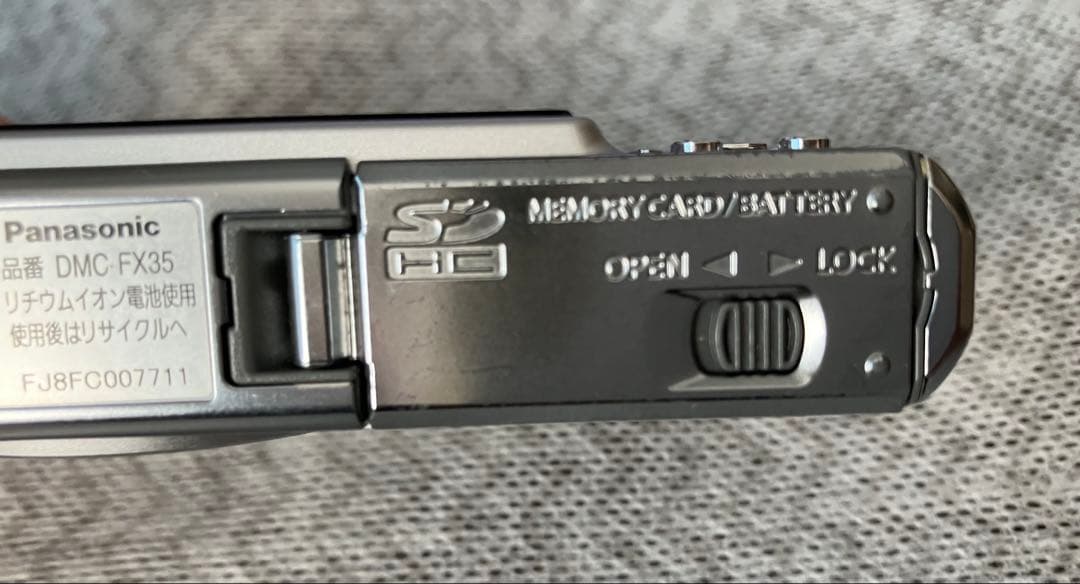 美品【動作確認済】Panasonic パナソニック LUMIX DMC-FX35