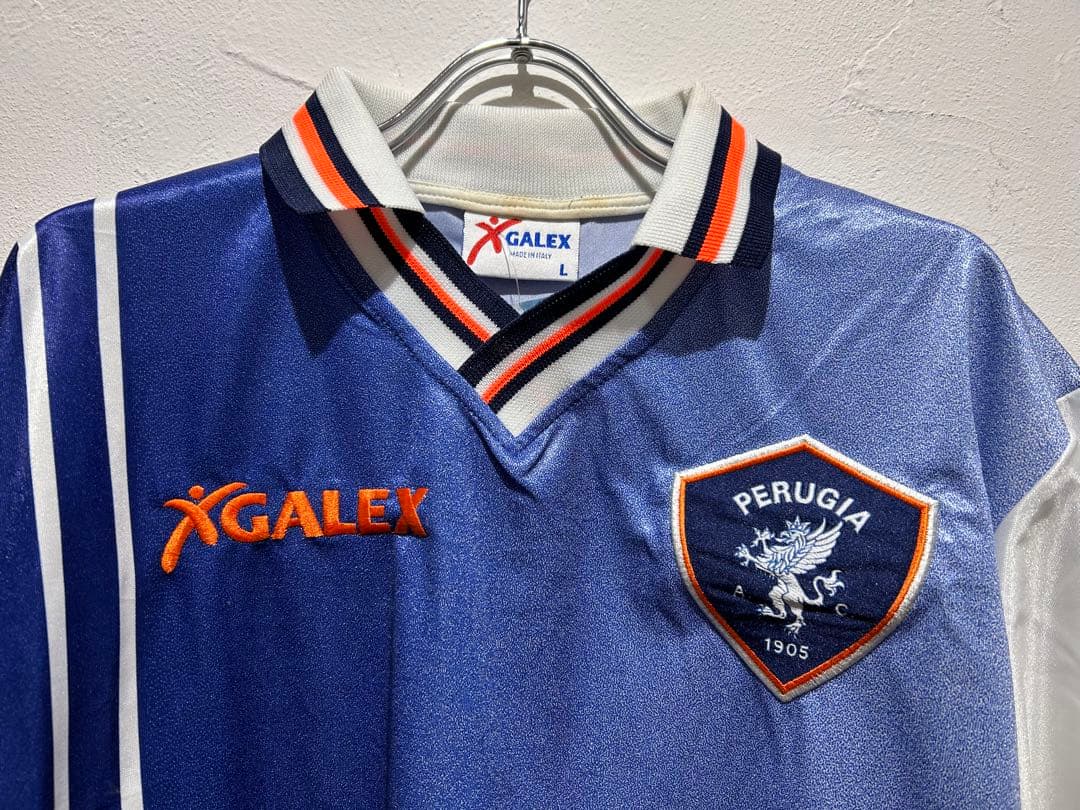 新品未使用 98/99 ペルージャ ♯7 中田英寿【Lサイズ】アウェイGALEX