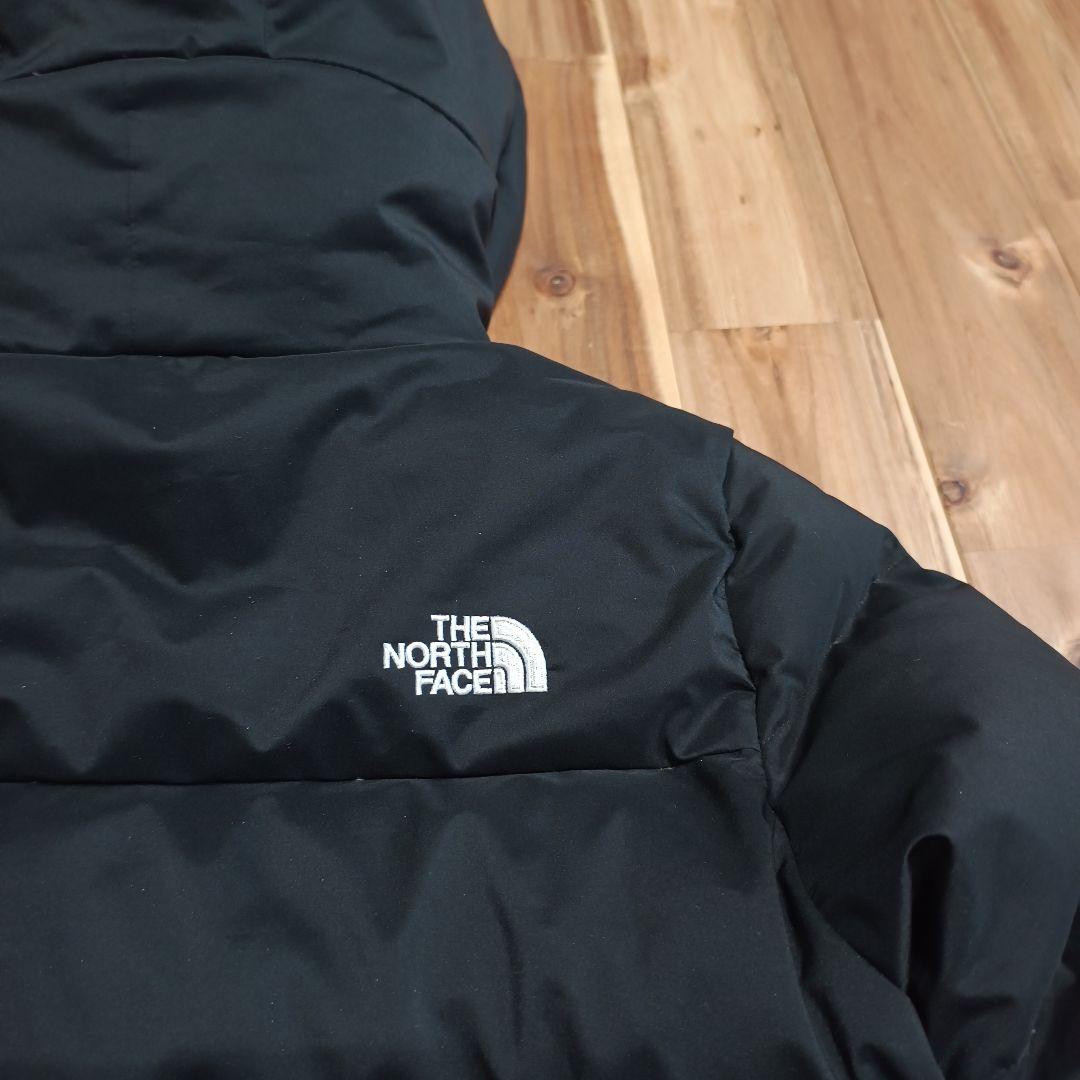 希少　大人気　ノースフェイス　ロング　ダウンジャケット　140サイズ　ブラック