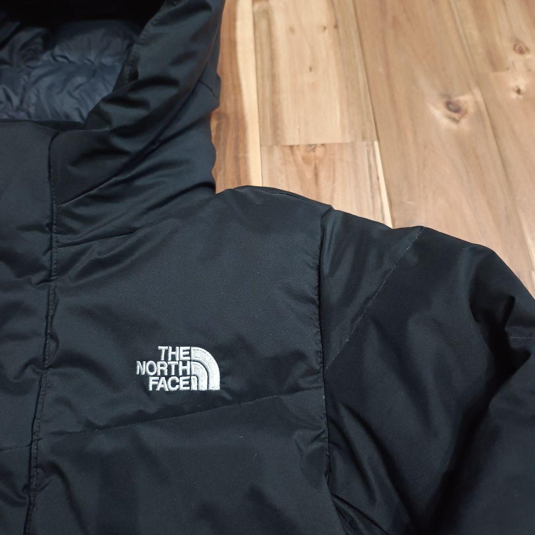 希少　大人気　ノースフェイス　ロング　ダウンジャケット　140サイズ　ブラック