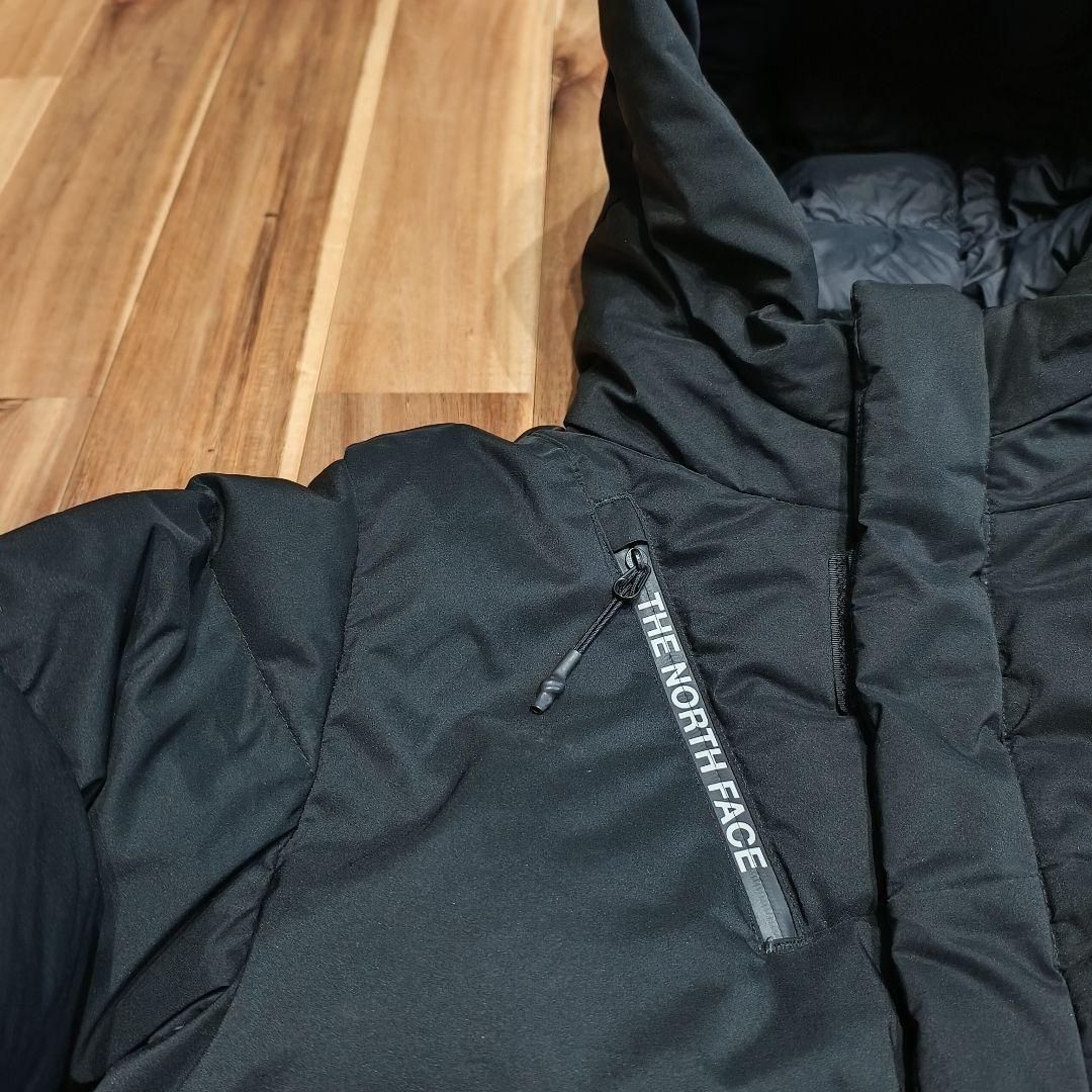 希少　大人気　ノースフェイス　ロング　ダウンジャケット　140サイズ　ブラック