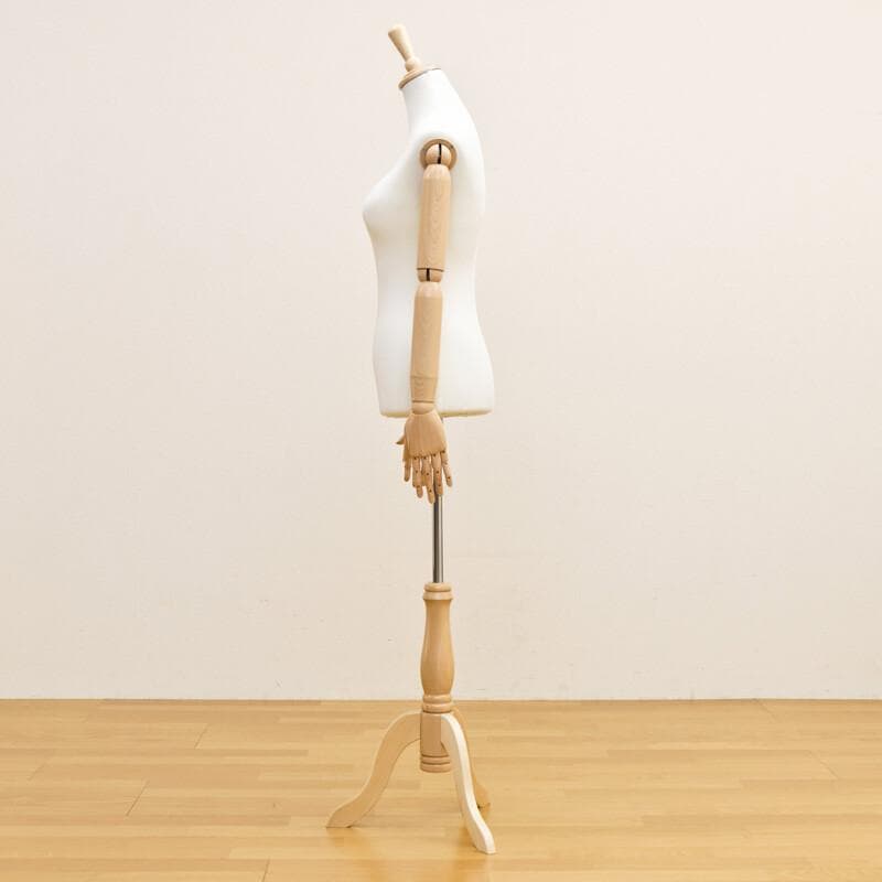 アーム付きトルソー　女性用　トルソー　装飾　着せ替え　フリマ