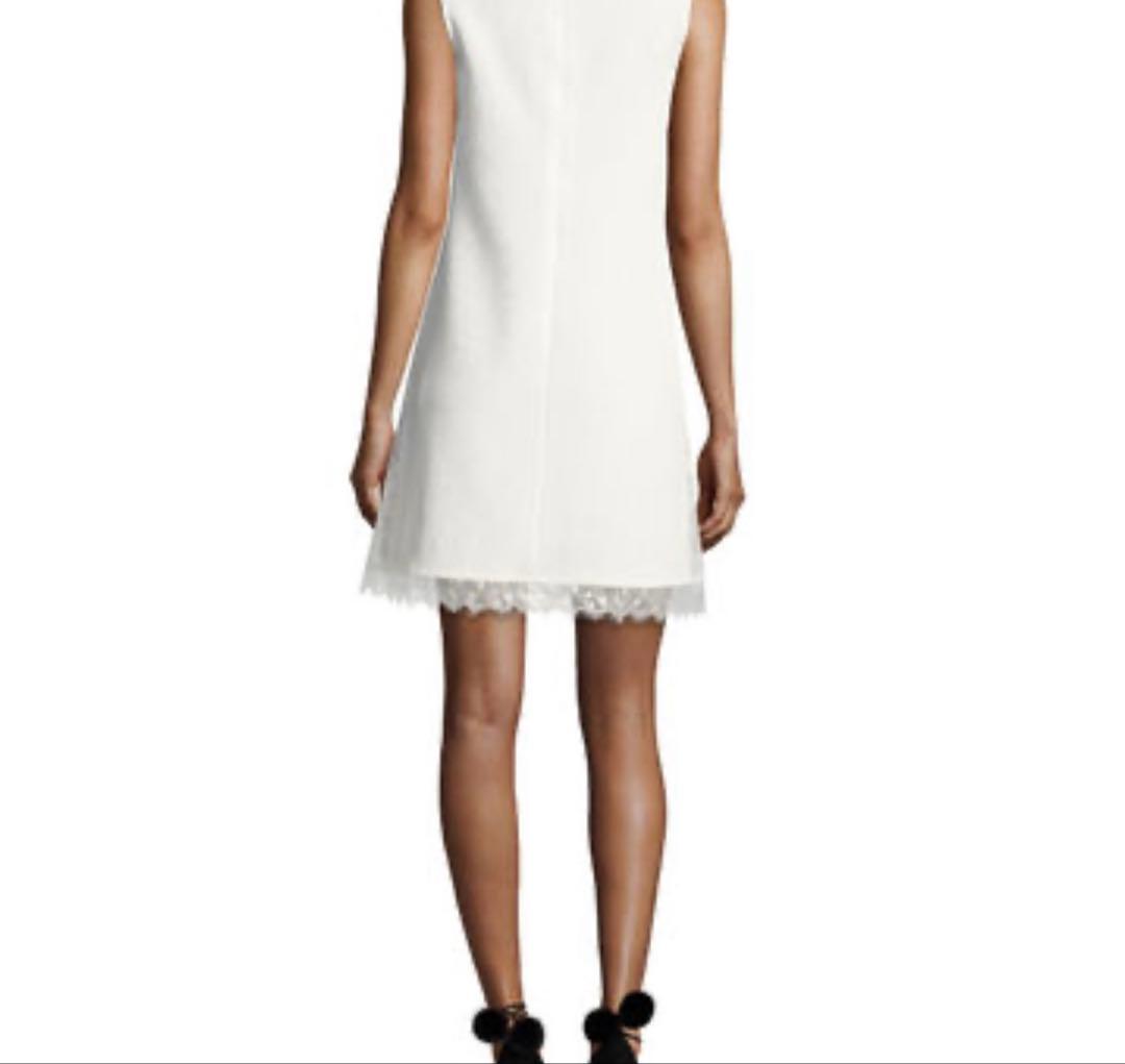 【新品】TADASHI SHOJI テクスチャードクレープ カクテルドレス