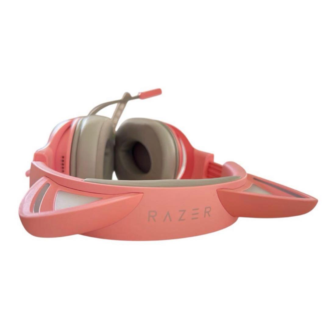 RAZER KRAKEN KITTY V2 ゲーミングヘッドセット ピンク