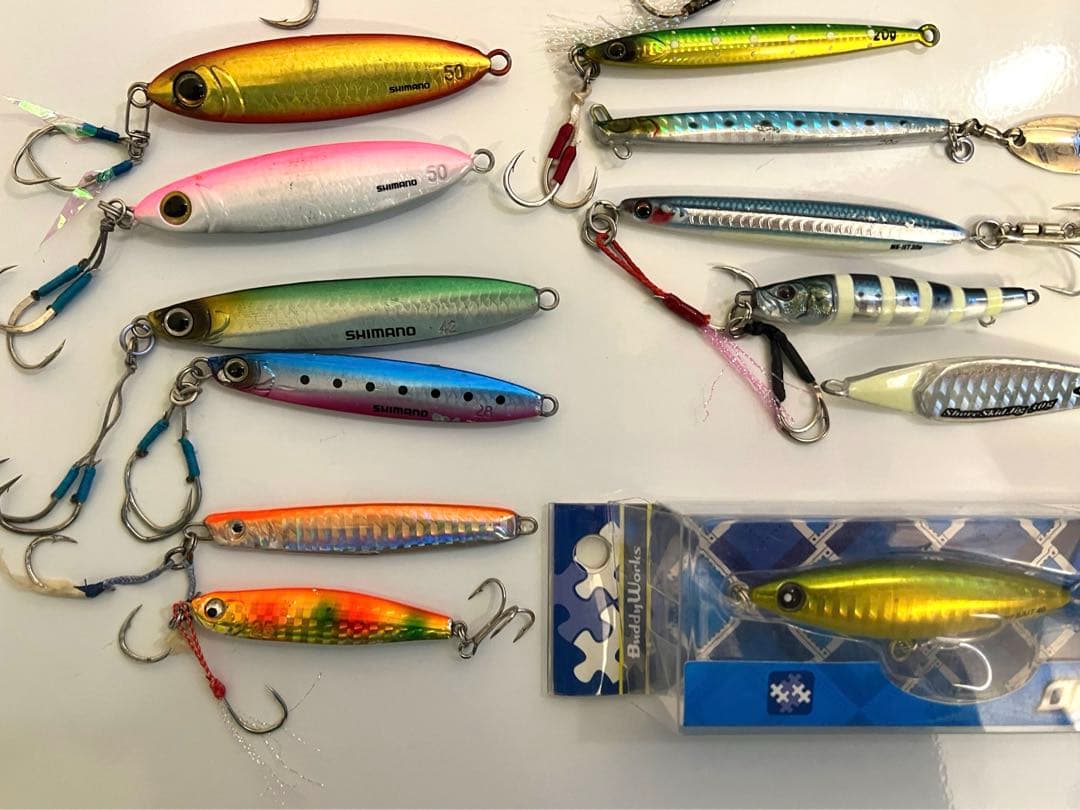 [まとめ売り] １個333円メタルジグ　25個　 DUO、メジャクラ、シマノ等