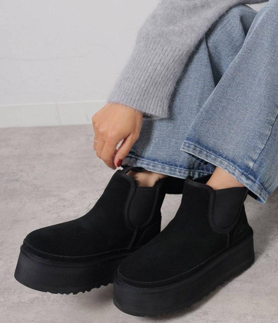 ブランド名:UGG(アグ)型番 Neumel platformChelsea