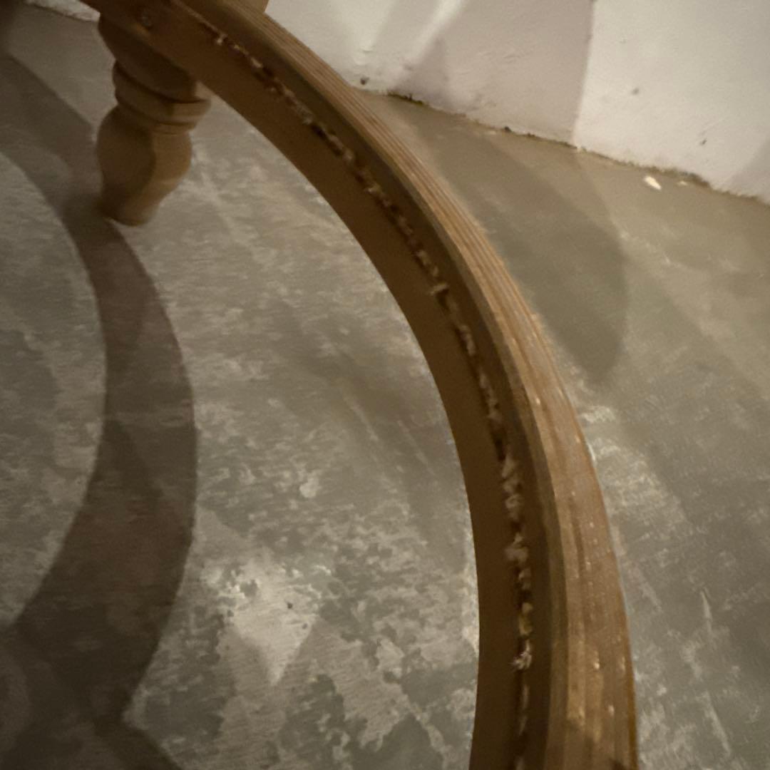 トキ・ツヤ　ヴィンテージ　木製コーヒーテーブル　剥離