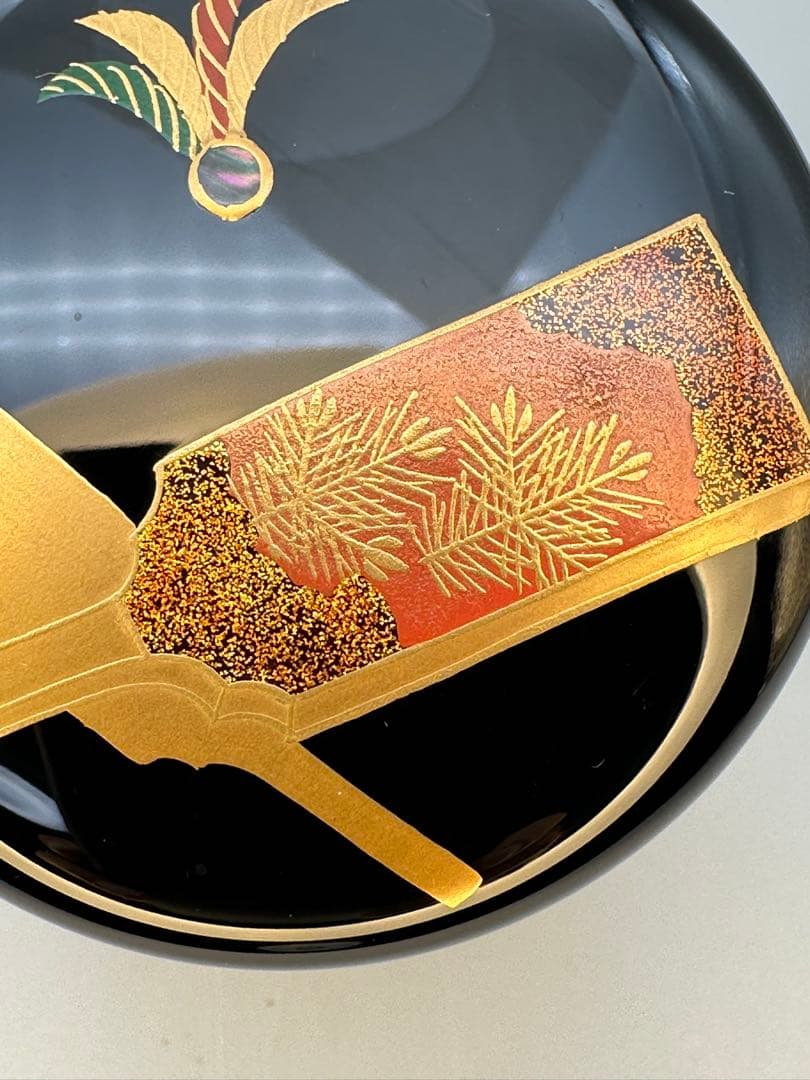 茶道具　棗　西村松雲　羽子板蒔絵