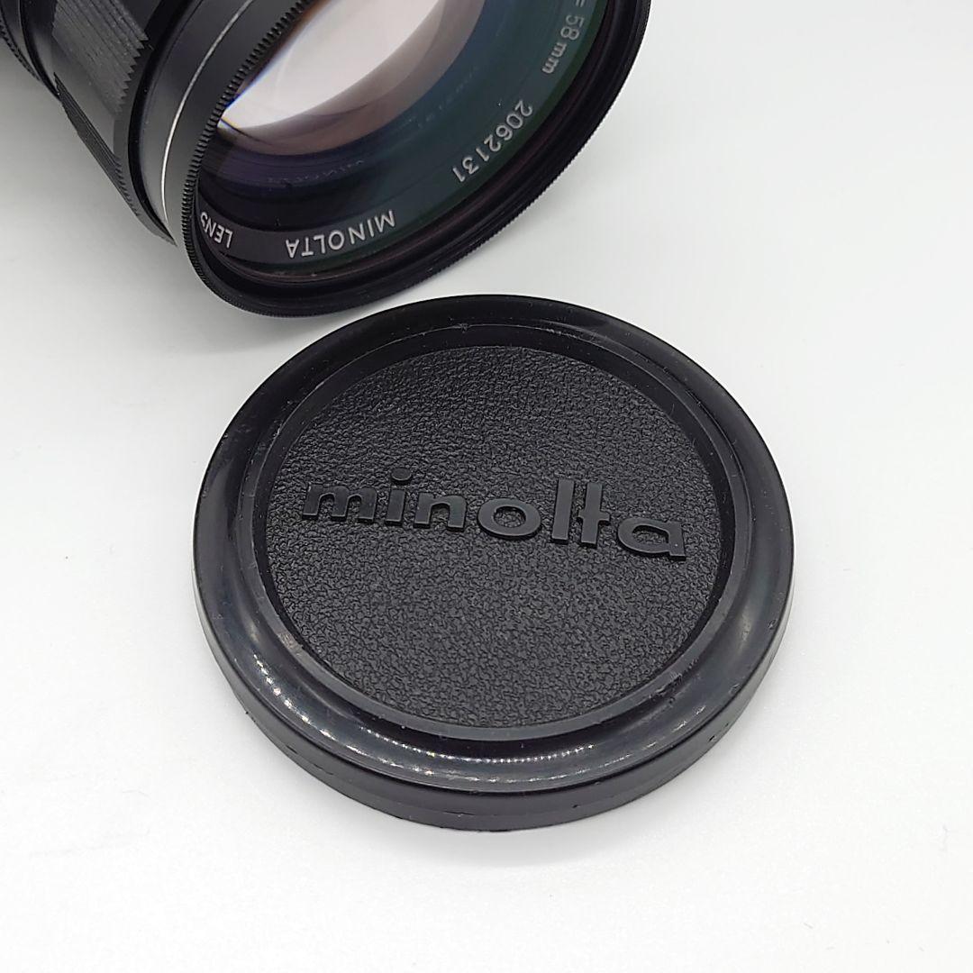 【美品】minolta XD-s AUTO ROKKOR-PF 58/1.4