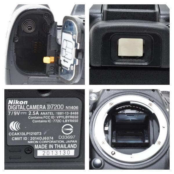 ニコン Nikon D7200 ボディ 元箱付き 《ショット数16796回》