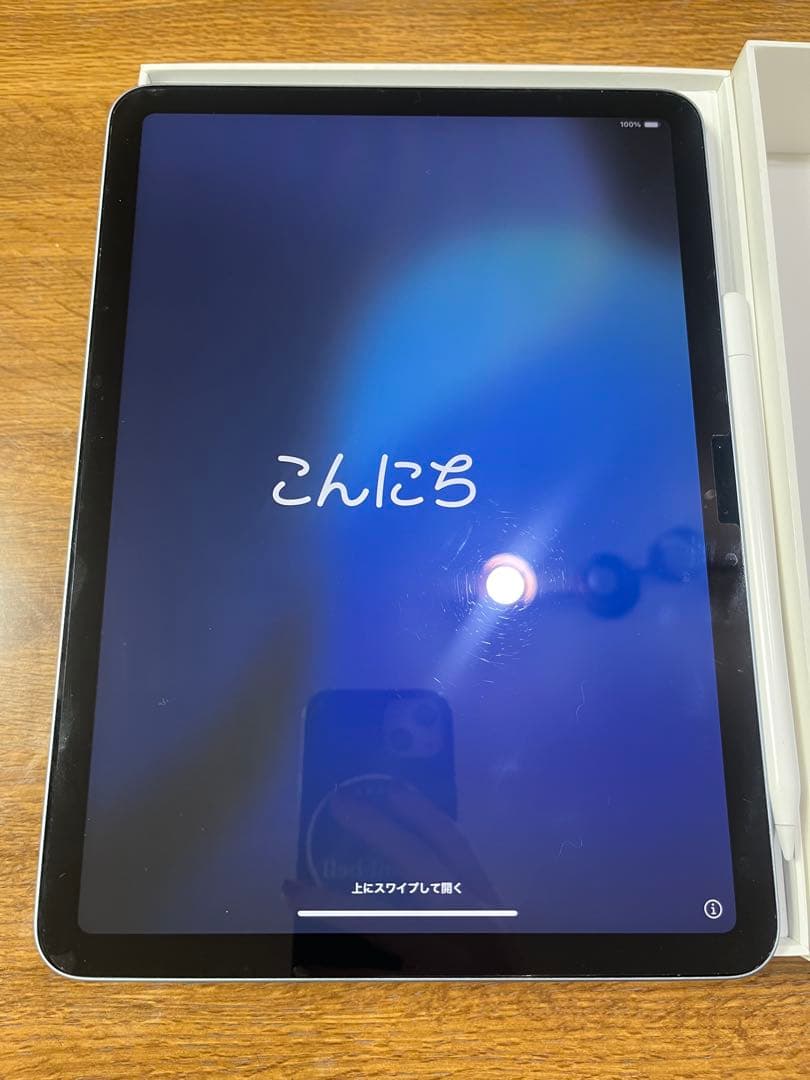 iPad Air 11インチM2 128GB WiFi ブルー(pencil付)